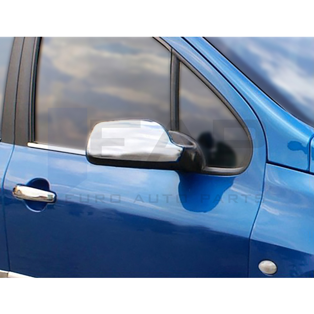 Mirror Cover 2 Pcs - Stainless Steel