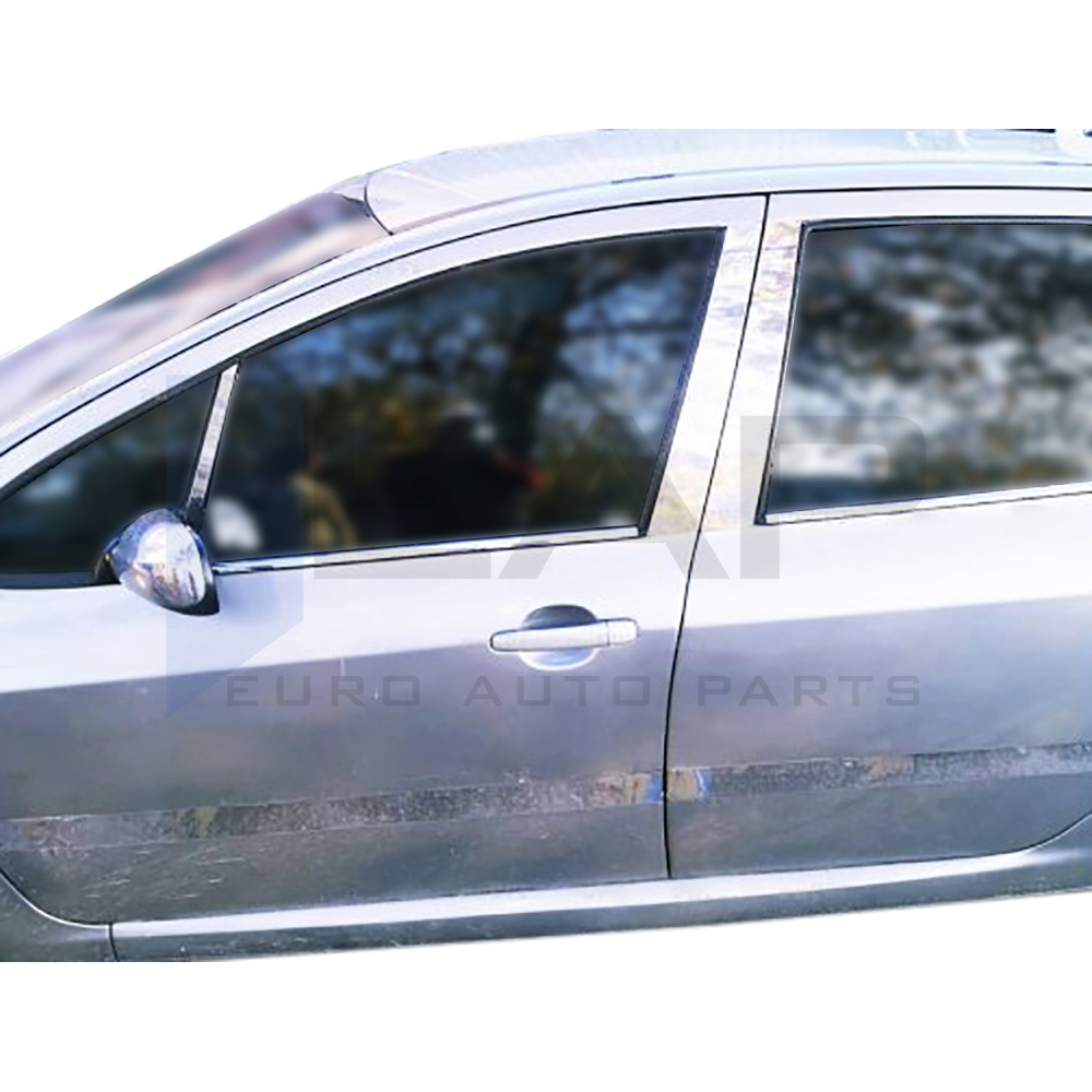 Door Post Set - 6 Pcs - Stainless Steel