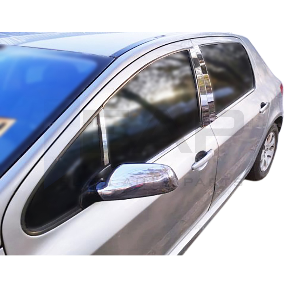Door Post Set - 6 Pcs - Stainless Steel