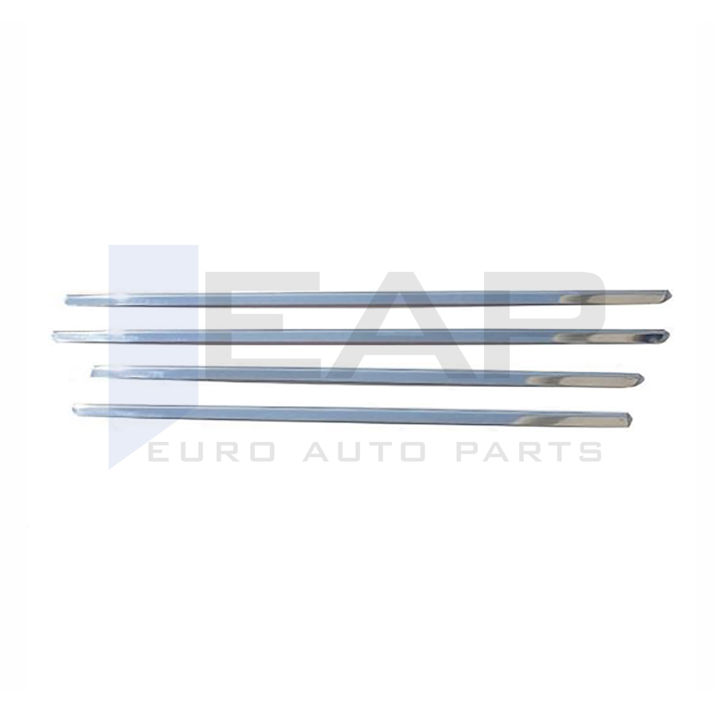 Window Frame Garnish - 4 Pcs - Stainless Steel