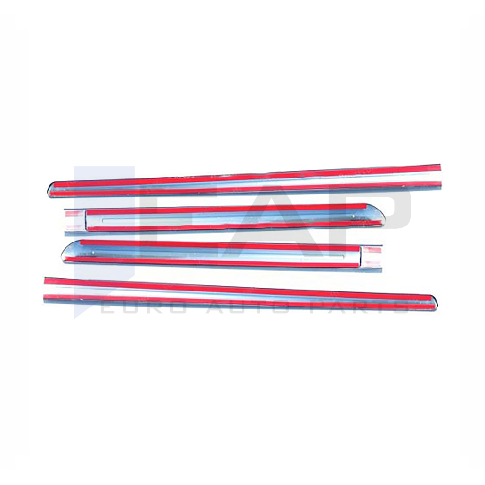 Side Door Trim - 4 Pcs - Stainless Steel
