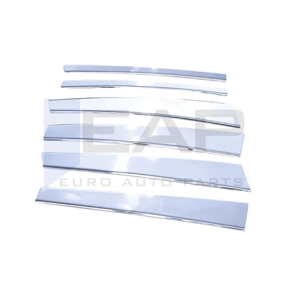 Door Post Set - 6 Pcs - Stainless Steel