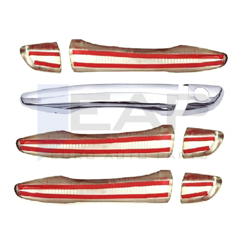 Door Handle Cover - 4 Doors - Stainless Steel