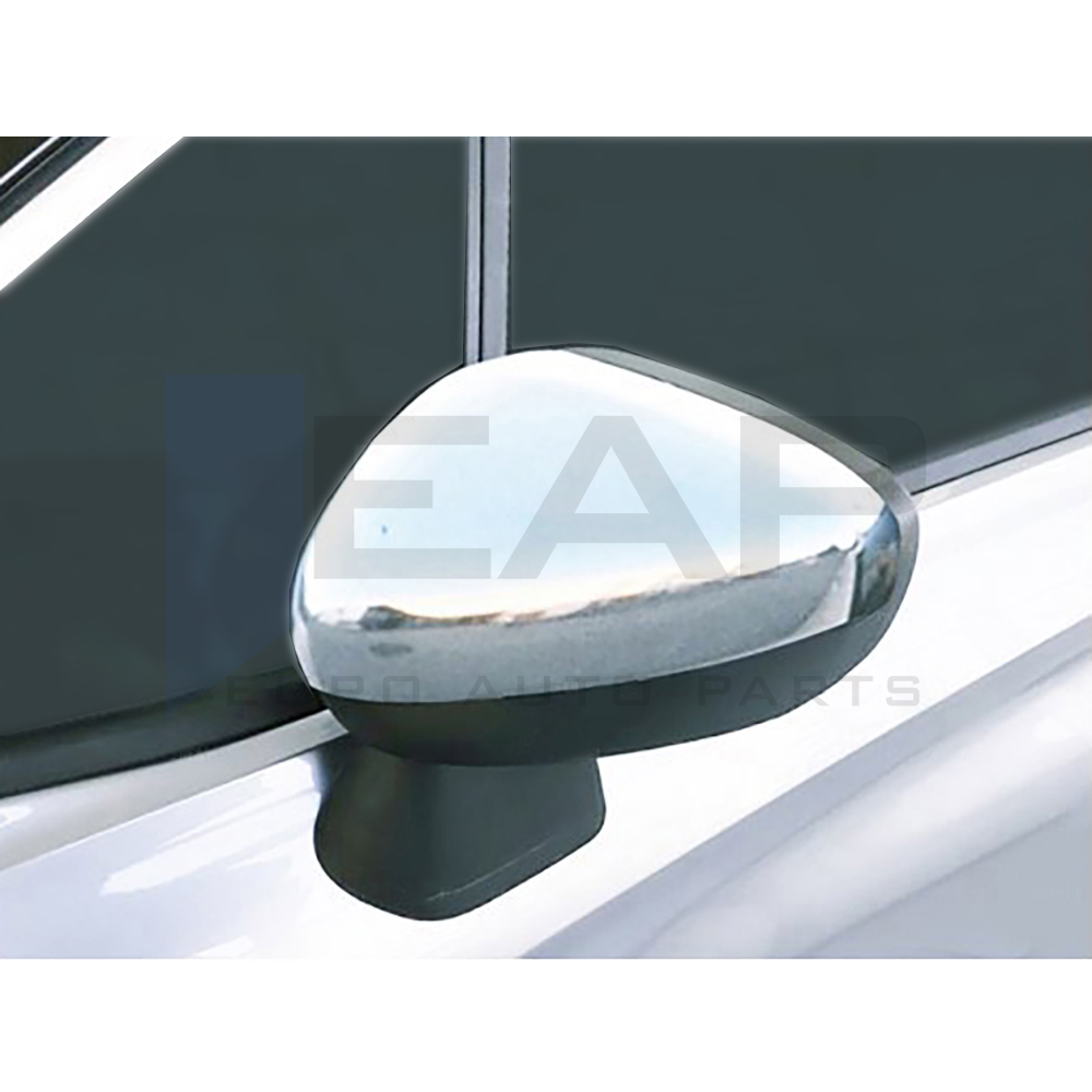 Mirror Cover 2 Pcs - Stainless Steel