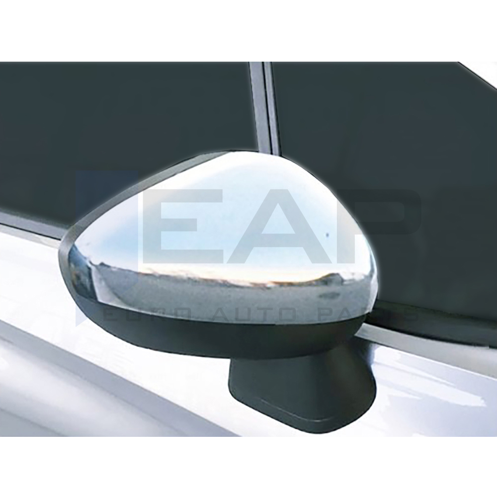 Mirror Cover 2 Pcs - Stainless Steel