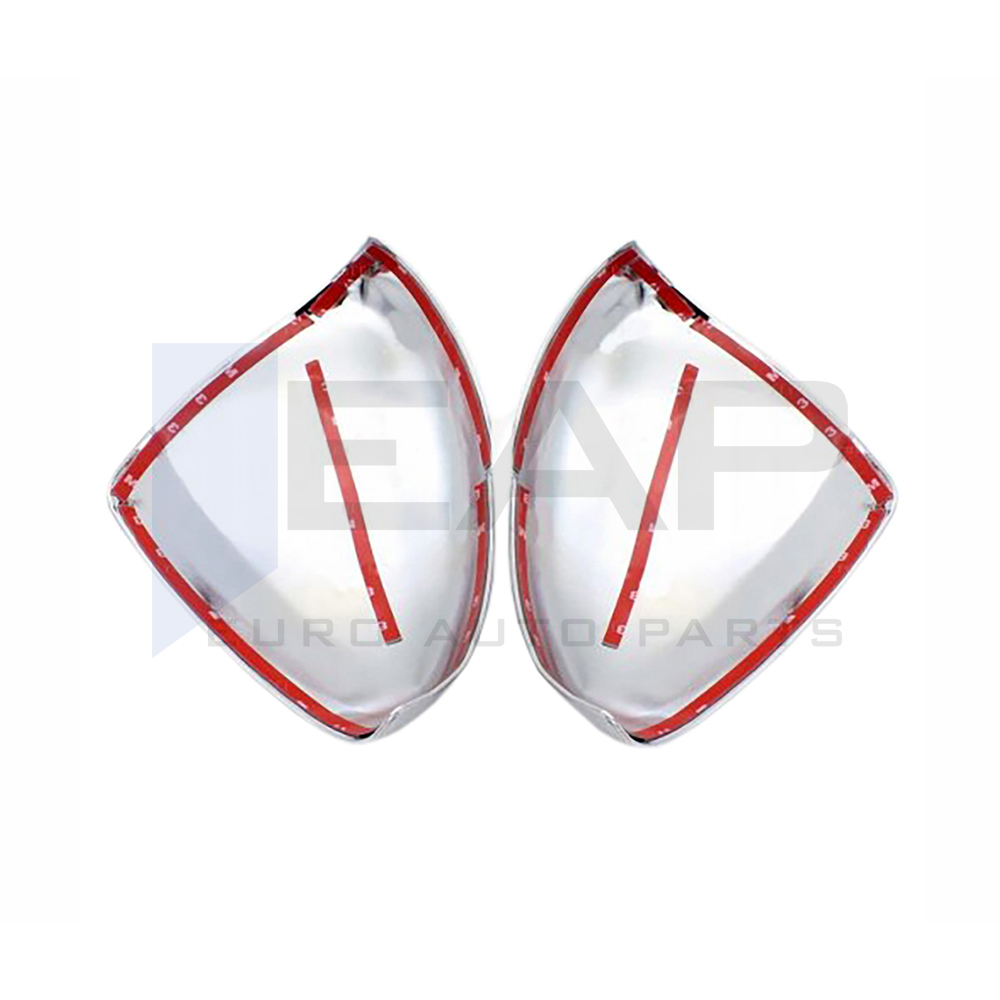 Mirror Cover 2 Pcs - Stainless Steel