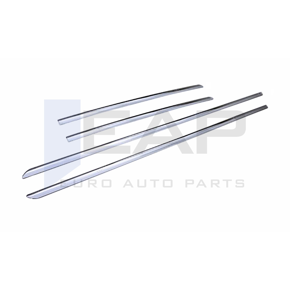 Side Door Trim - 4 Pcs - Stainless Steel