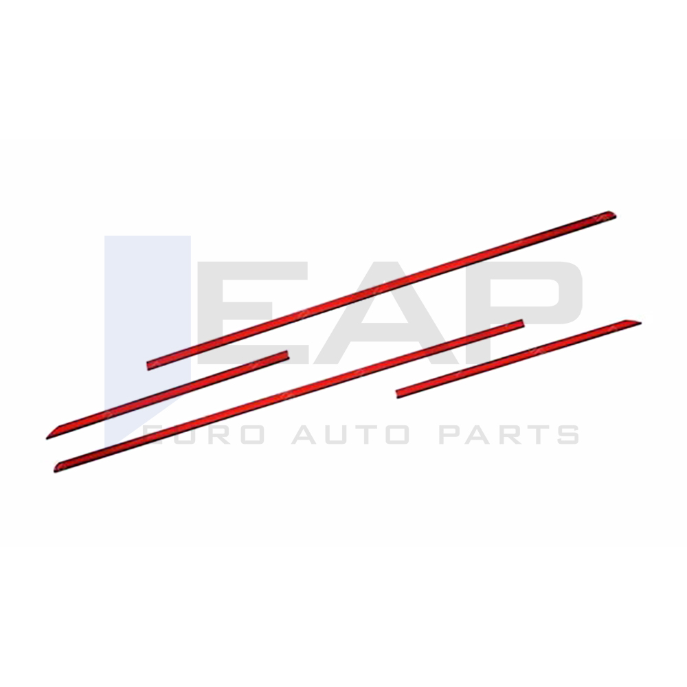 Side Door Trim - 4 Pcs - Stainless Steel