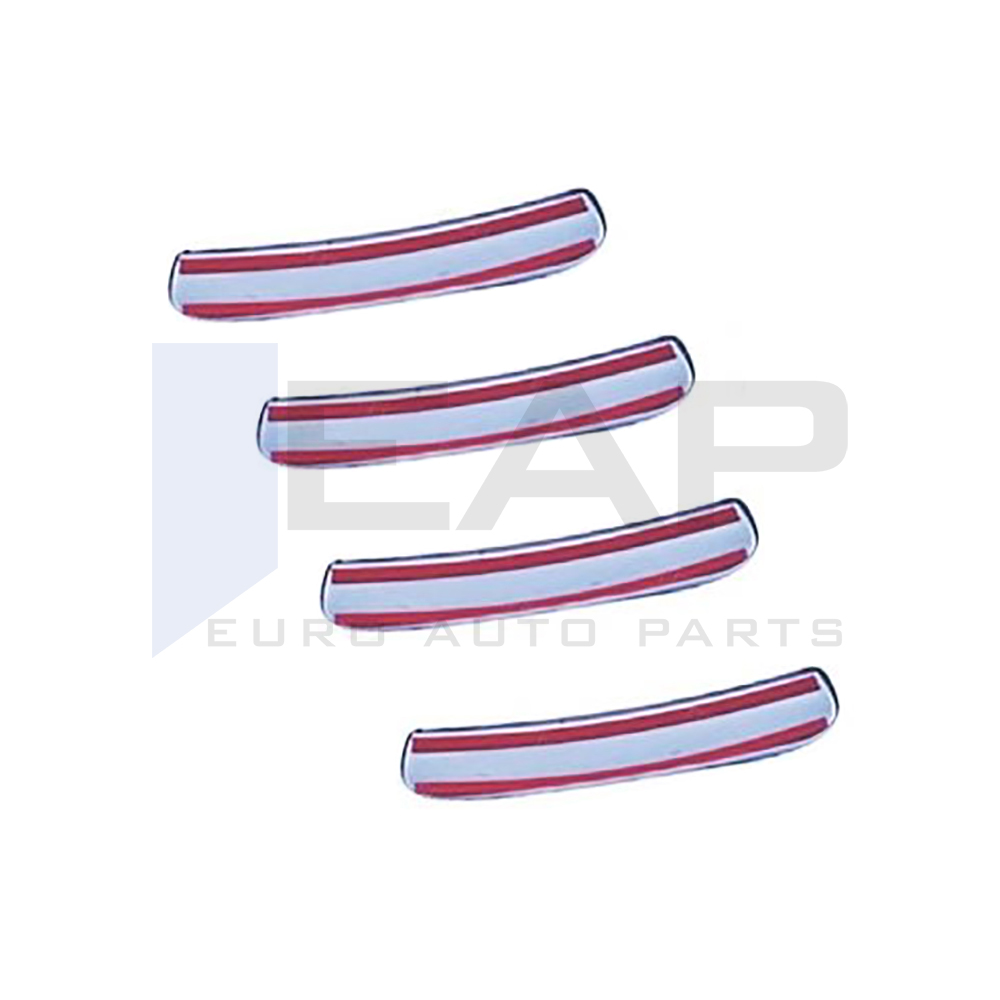 Door Handle Cover - 4 Doors - Stainless Steel