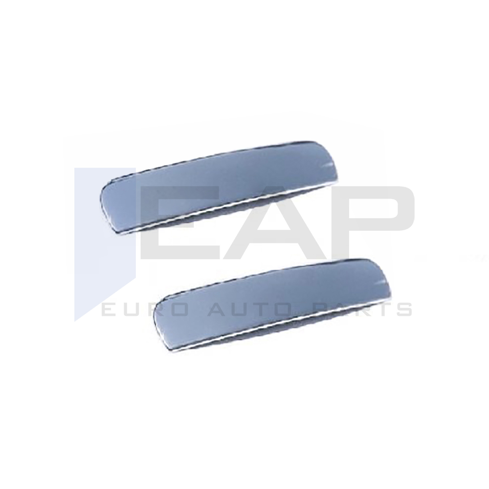Door Handle Cover - 2 Doors - Stainless Steel