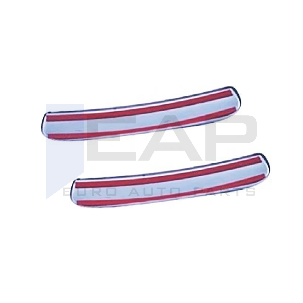 Door Handle Cover - 2 Doors - Stainless Steel