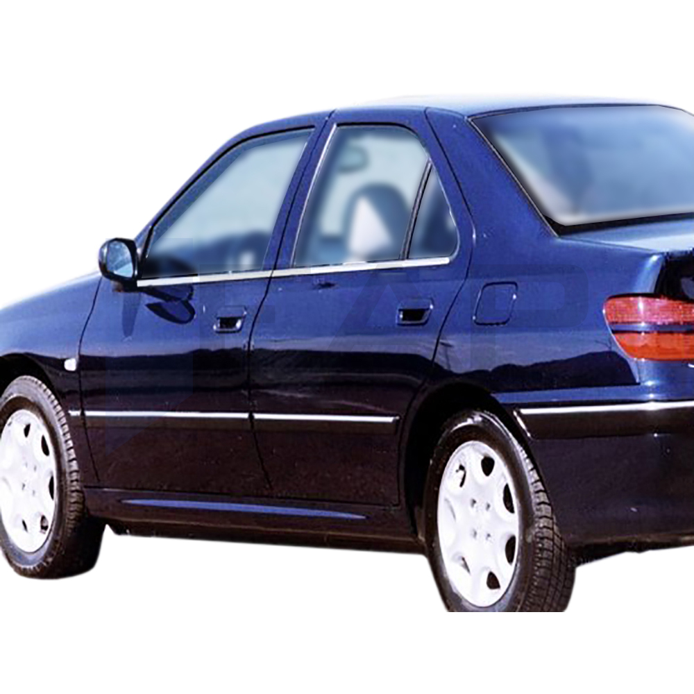 Window Frame Garnish - 4 Pcs - Stainless Steel