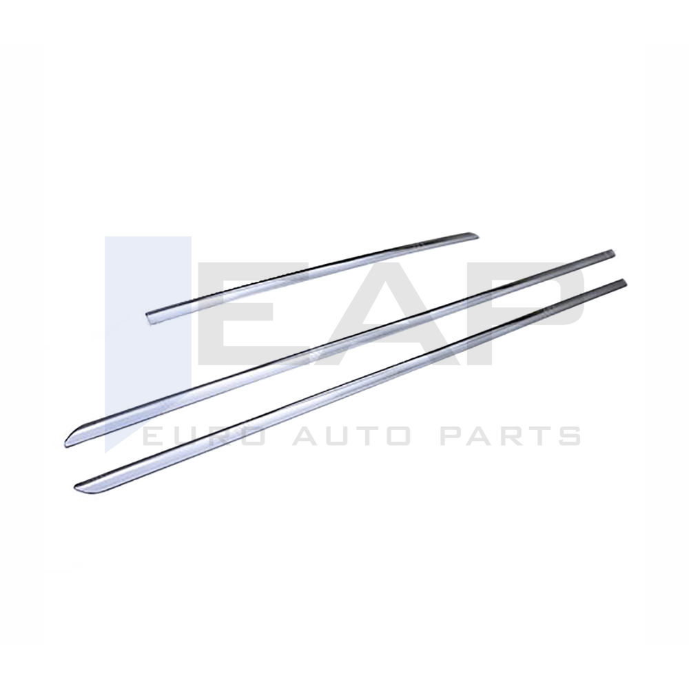 Side Door Trim - 4 Pcs - Stainless Steel
