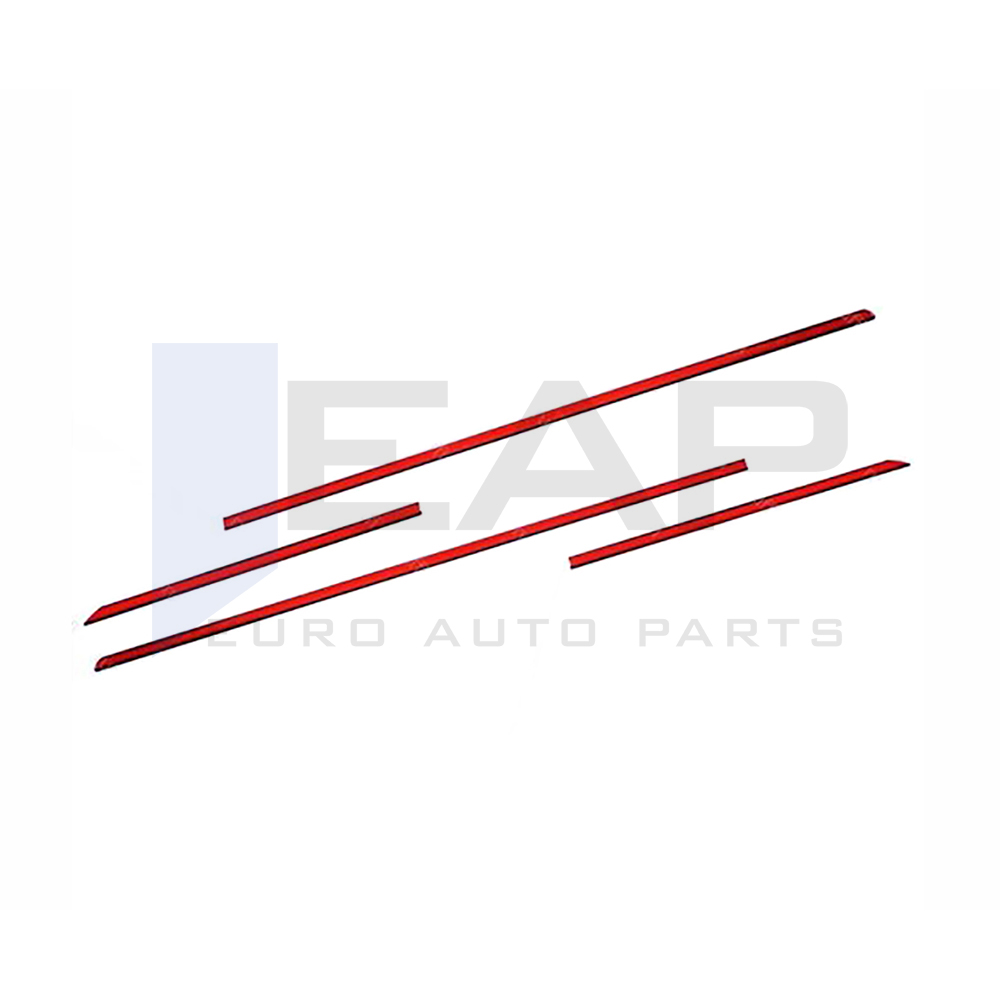 Side Door Trim - 4 Pcs - Stainless Steel