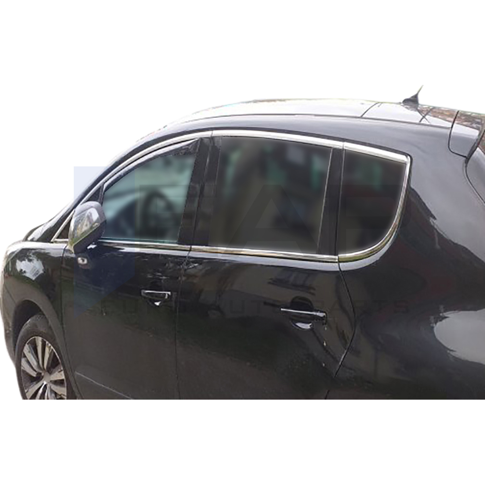 Window Frame Garnish - 8 Pcs - Stainless Steel