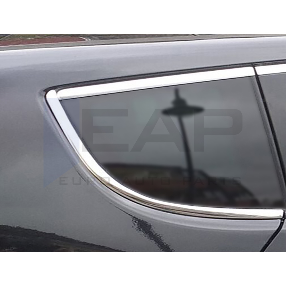 Window Frame Garnish - 8 Pcs - Stainless Steel