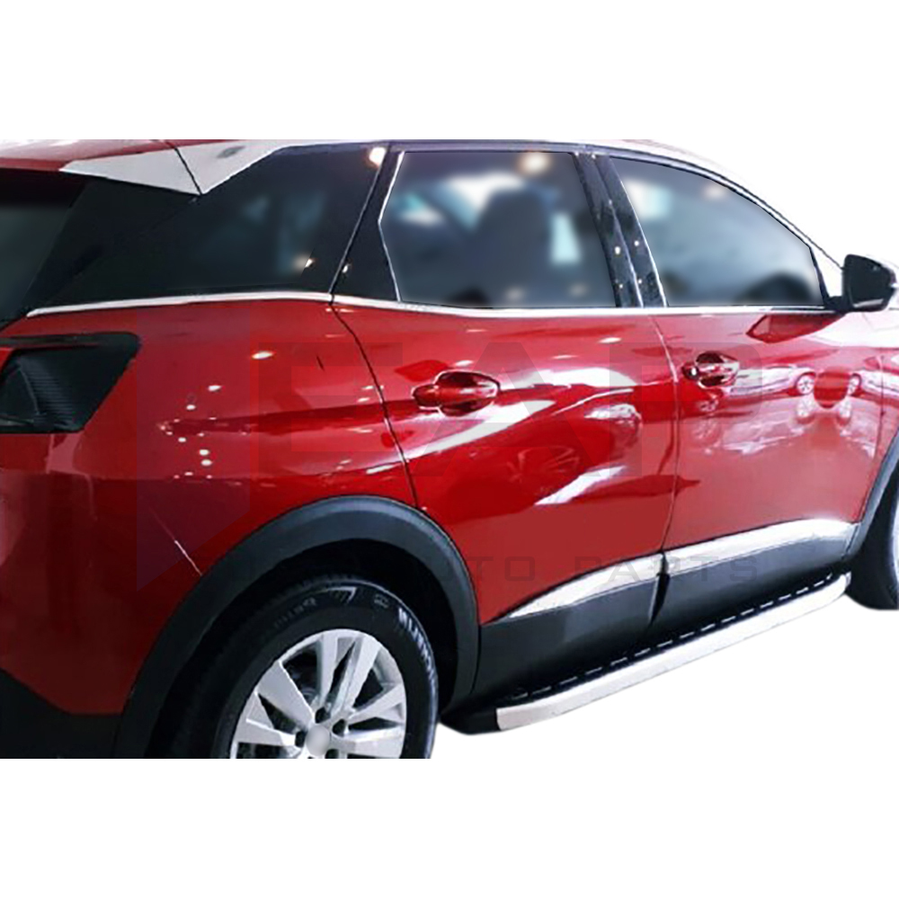 Side Door Trim - 4 Pcs - Stainless Steel