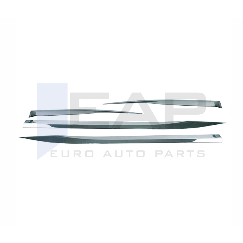 Side Door Trim - 4 Pcs - Stainless Steel