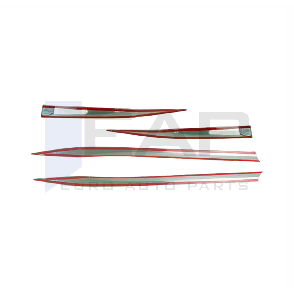 Side Door Trim - 4 Pcs - Stainless Steel