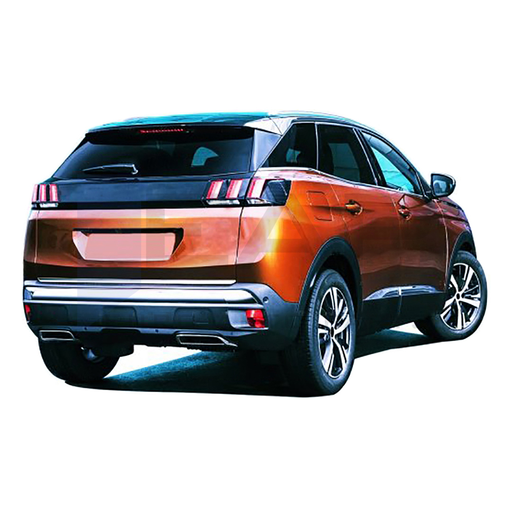 Trunk Lid Trim - Stainless Steel