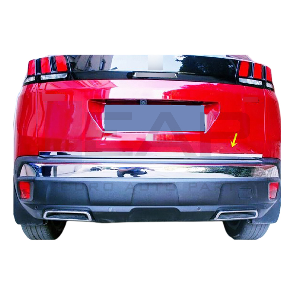 Trunk Lid Trim - Stainless Steel