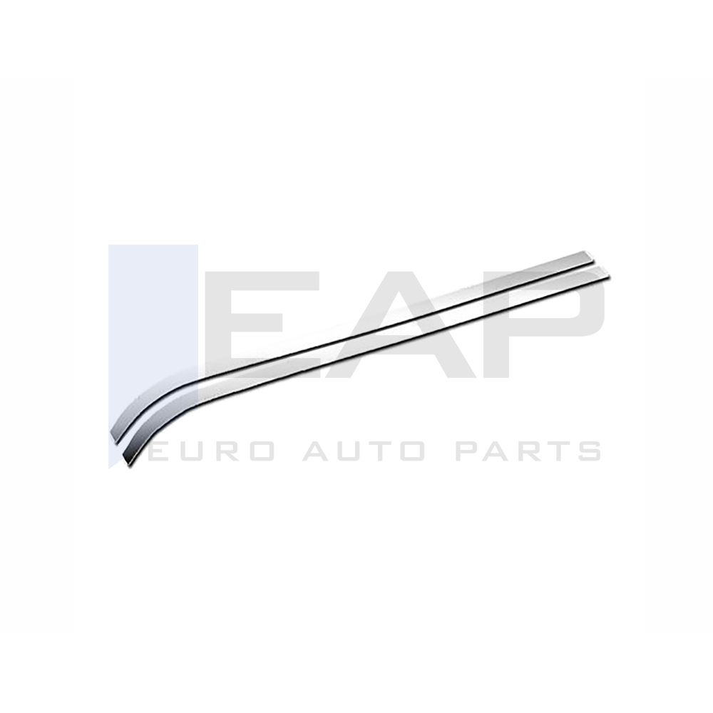 Side Door Rail Trim - Stainless Steel