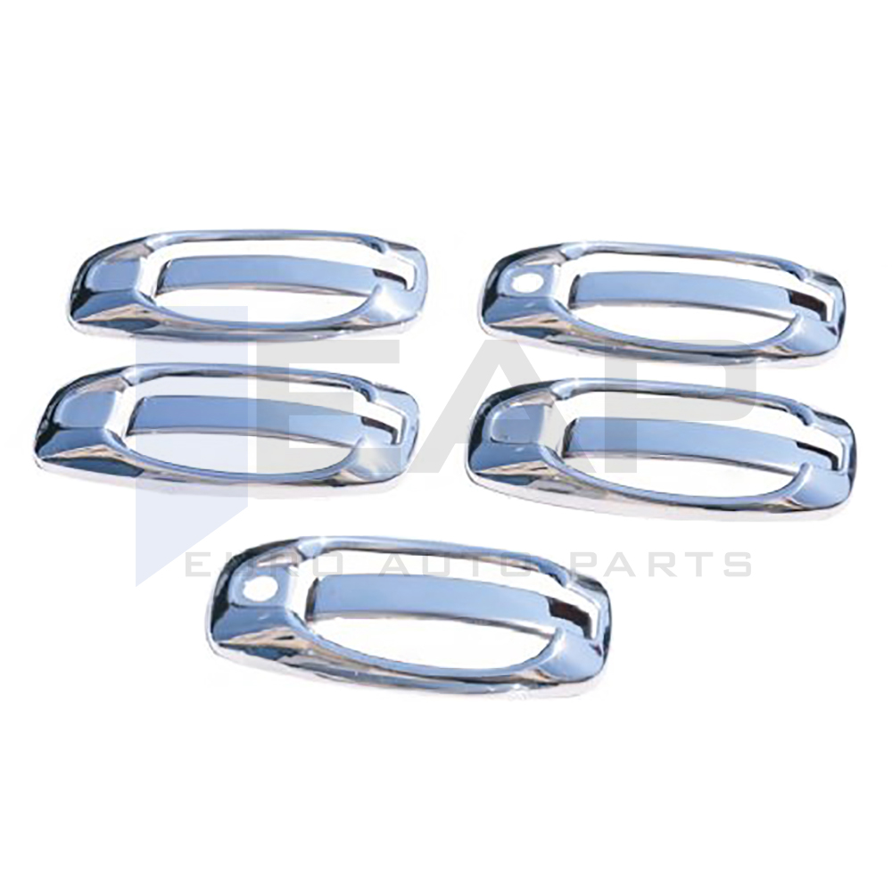 Door Handle Cover Frame - 5 Doors - Stainless Steel
