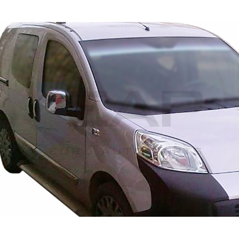 Mirror Cover 2 Pcs - Stainless Steel