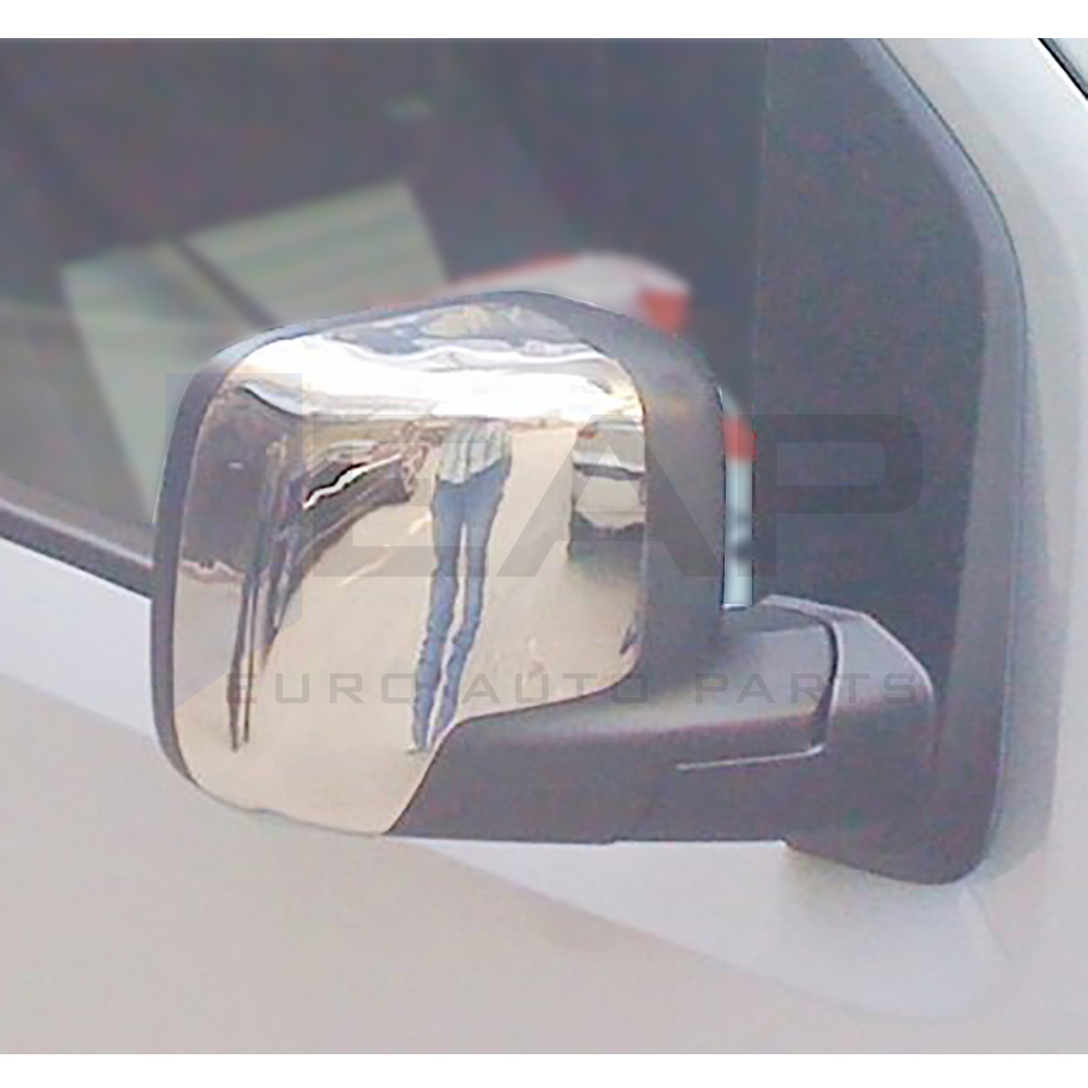 Mirror Cover 2 Pcs - Stainless Steel