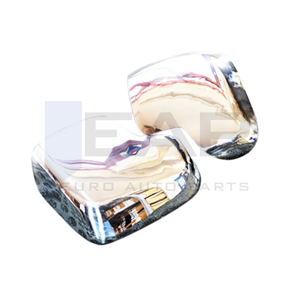 Mirror Cover 2 Pcs - Stainless Steel