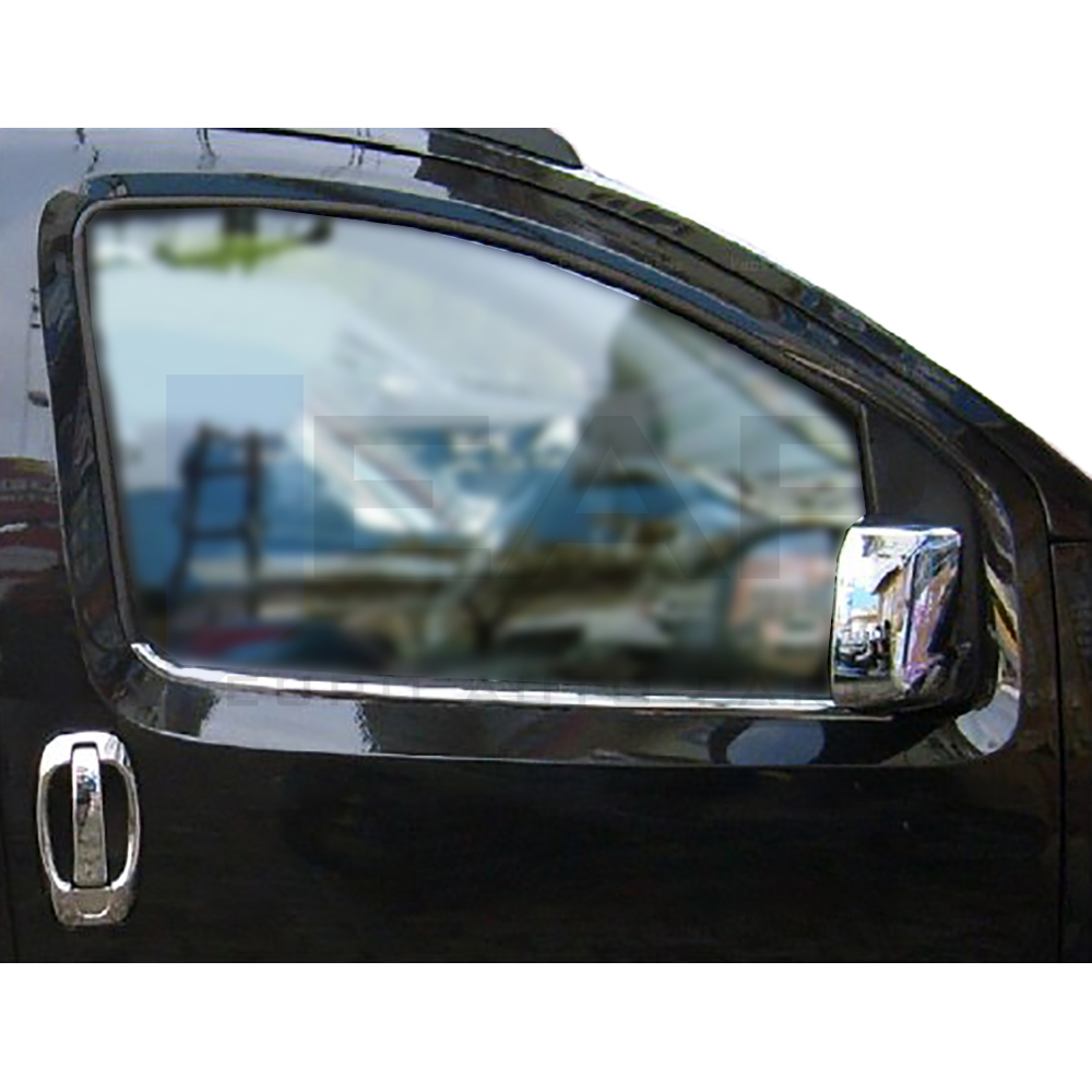 Window Frame Garnish - 2 Pcs - Stainless Steel