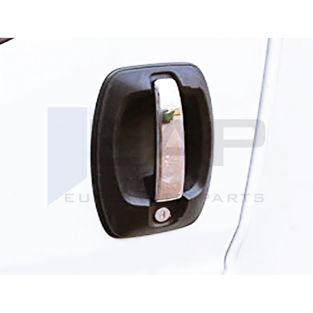 Door Handle Cover - 2 Doors - Stainless Steel