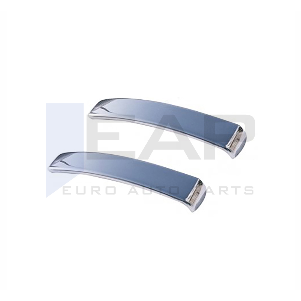 Door Handle Cover - 2 Doors - Stainless Steel
