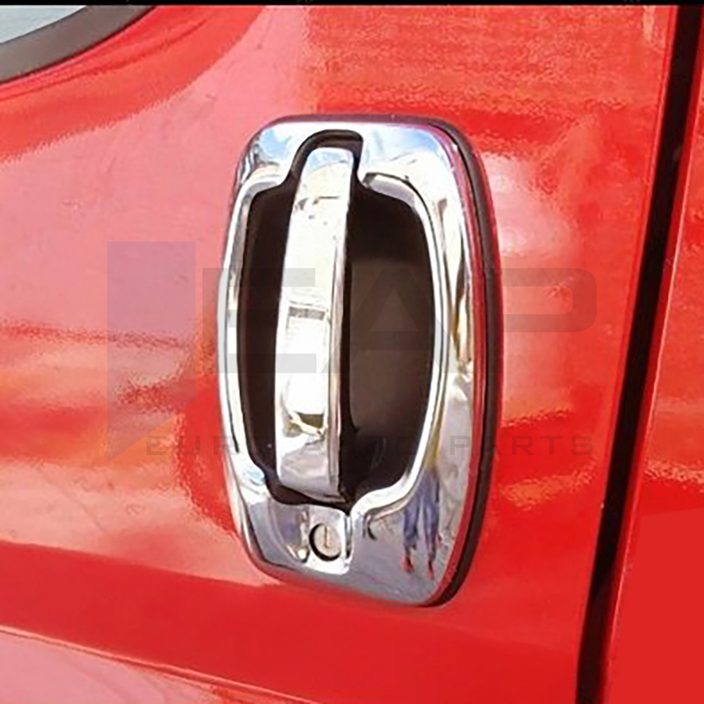 Door Handle Cover Frame - 2 Doors - Stainless Steel