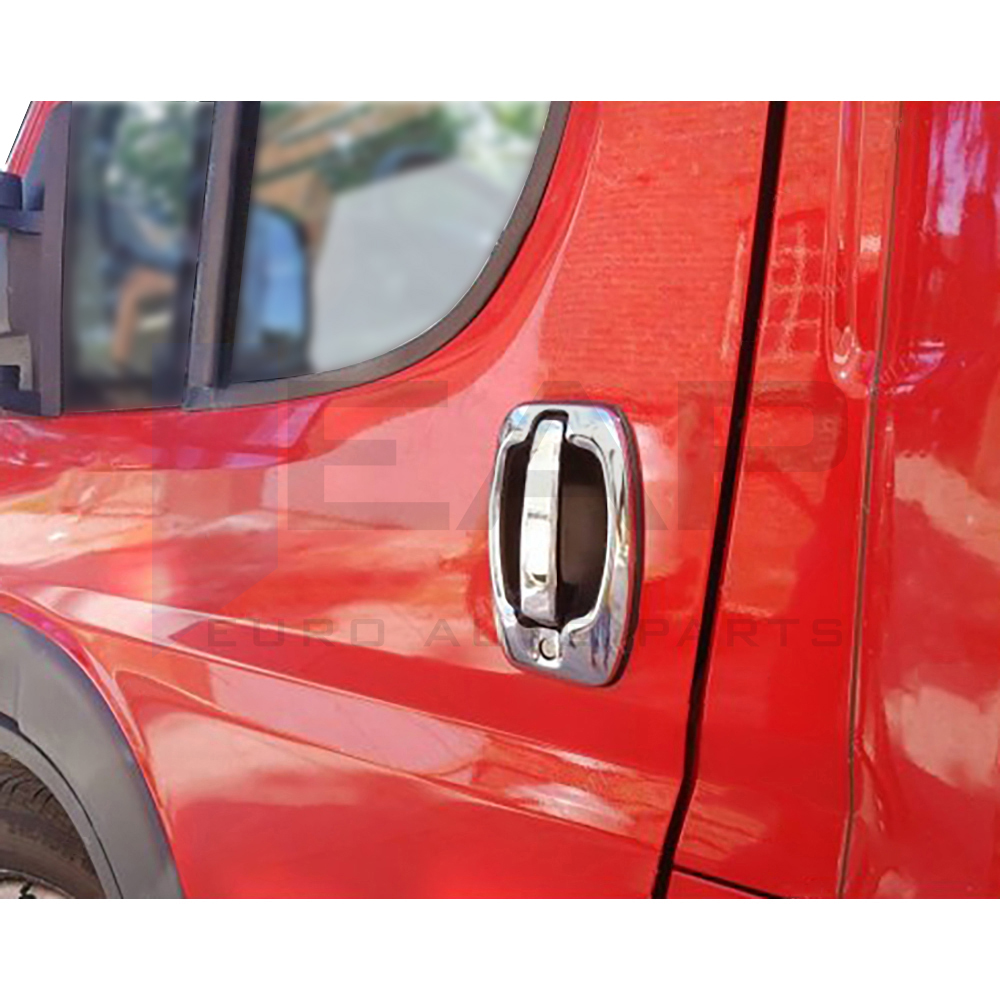 Door Handle Cover Frame - 2 Doors - Stainless Steel