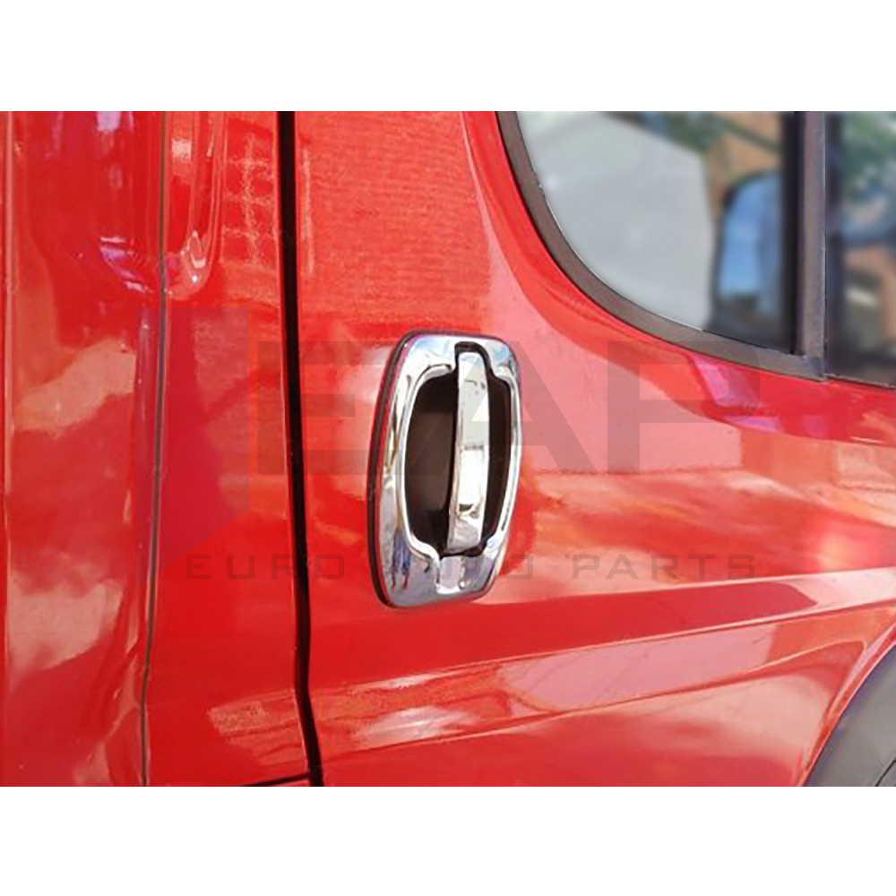 Door Handle Cover Frame - 2 Doors - Stainless Steel