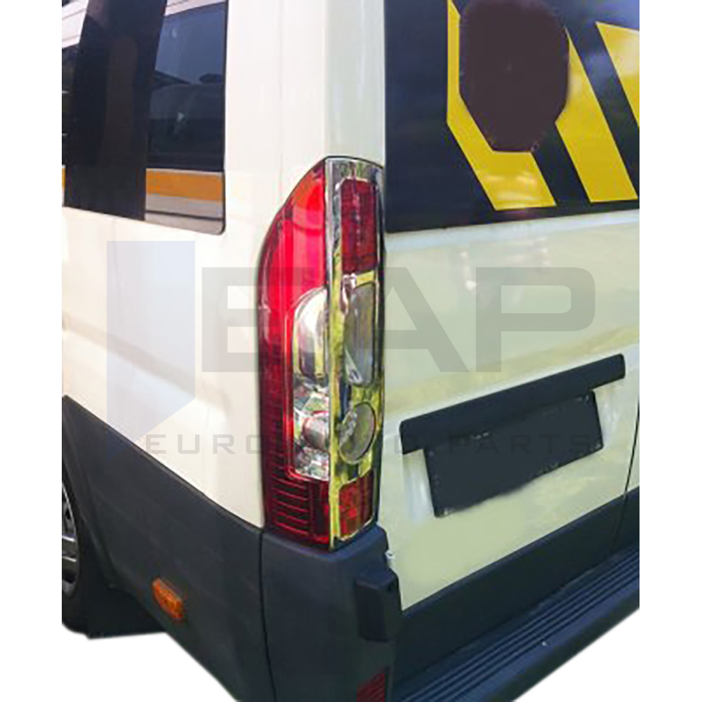 Tail Light Frame - 2 Pcs - Stainless Steel