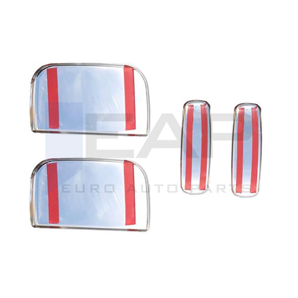 Door Handle Cover - 4 Doors - Stainless Steel