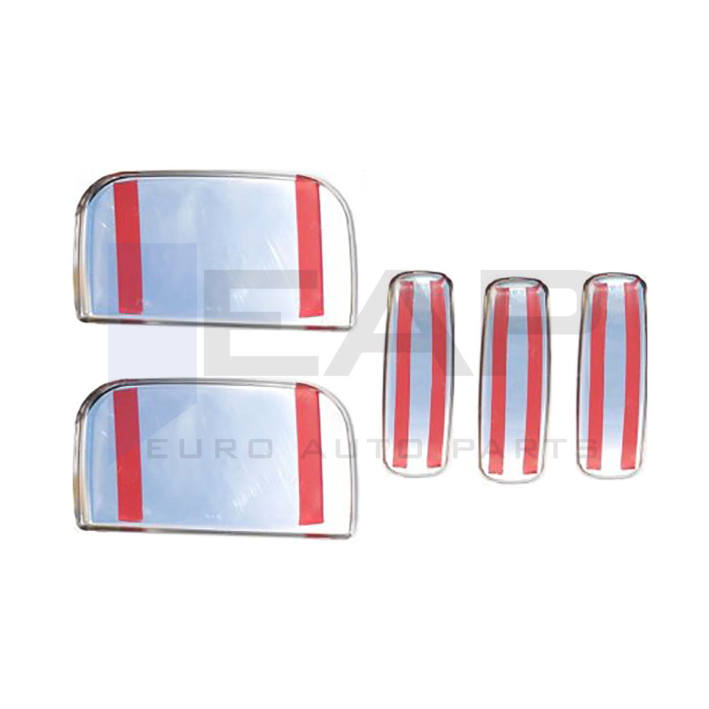 Door Handle Cover - 5 Doors - Stainless Steel