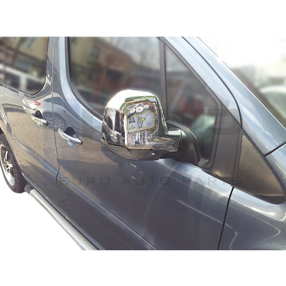 Mirror Cover 2 Pcs - Stainless Steel
