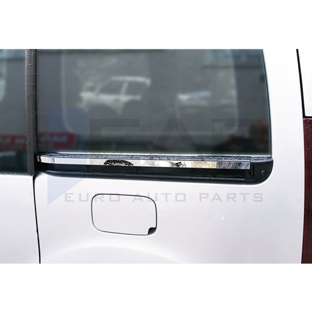 Side Door Rail Trim - Stainless Steel
