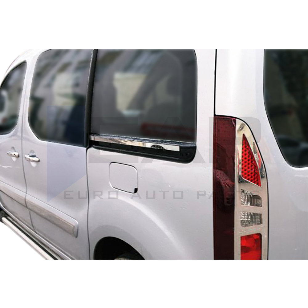 Side Door Rail Trim - Stainless Steel