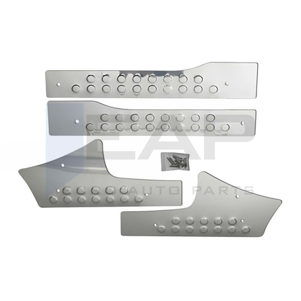 Interior Door Threshold Cover - 4 Doors - Stainless Steel