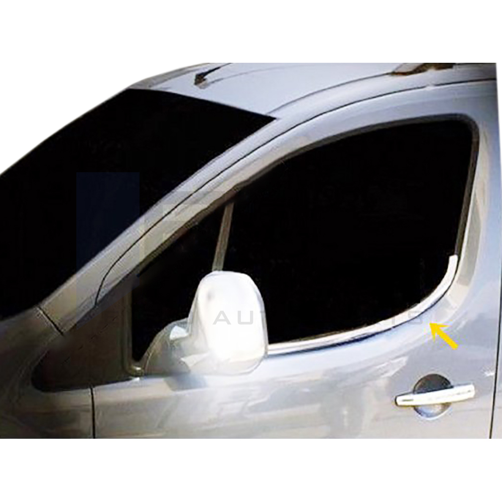 Window Frame Garnish - 2 Pcs - Stainless Steel