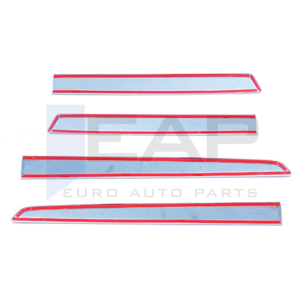 Side Door Trim - 4 Doors - Stainless Steel