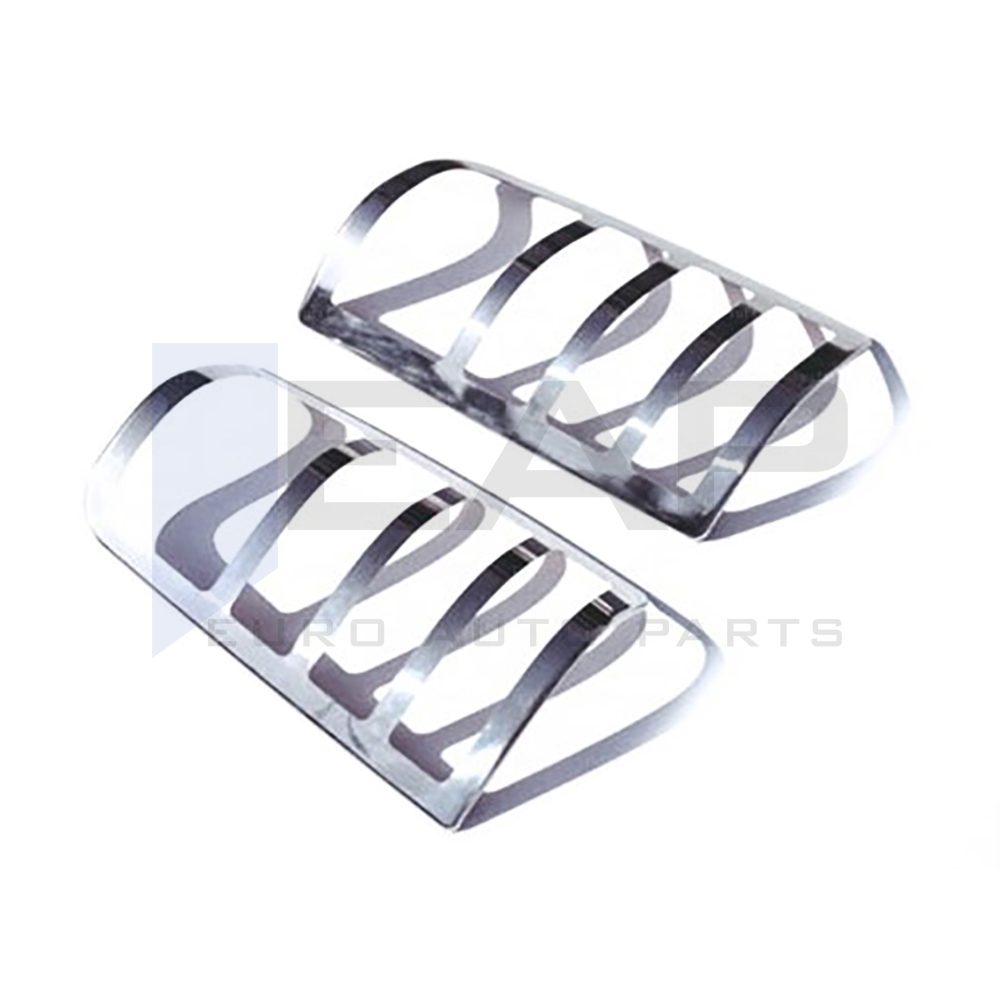 Tail Light Frame - 2 Pcs - Stainless Steel