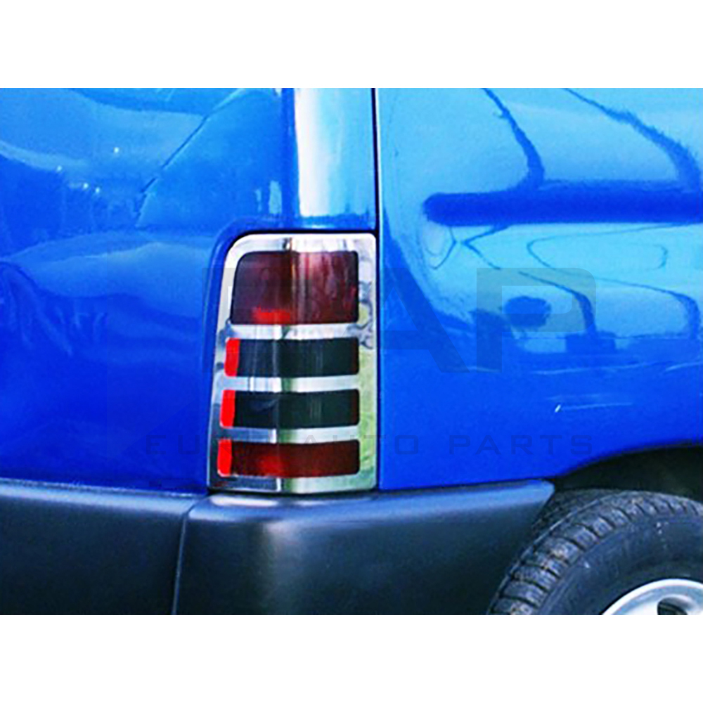 Tail Light Frame - 2 Pcs - Stainless Steel