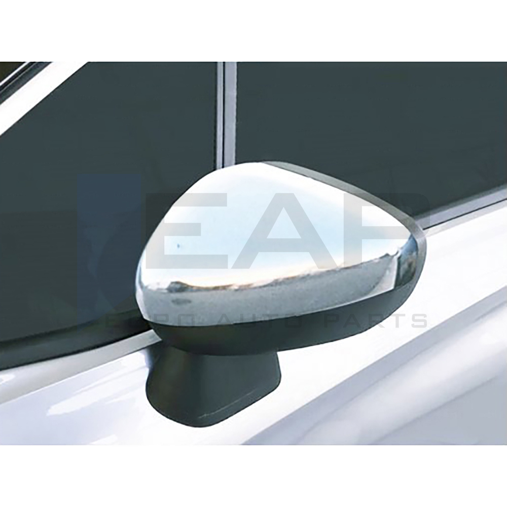 Mirror Cover 2 Pcs - Stainless Steel