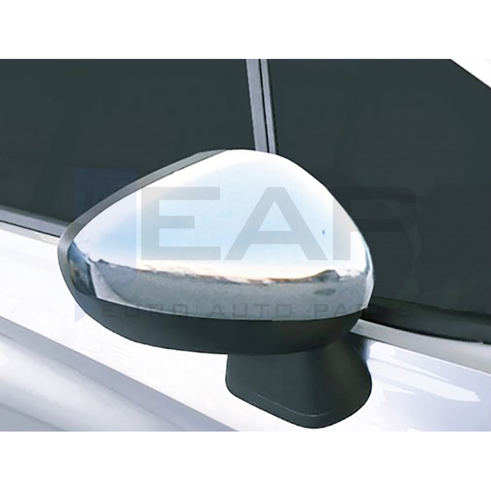 Mirror Cover 2 Pcs - Stainless Steel