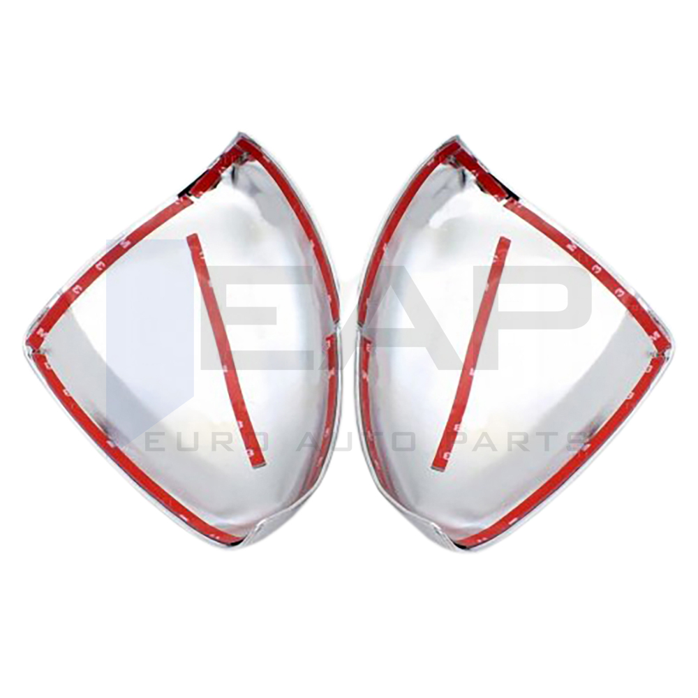 Mirror Cover 2 Pcs - Stainless Steel